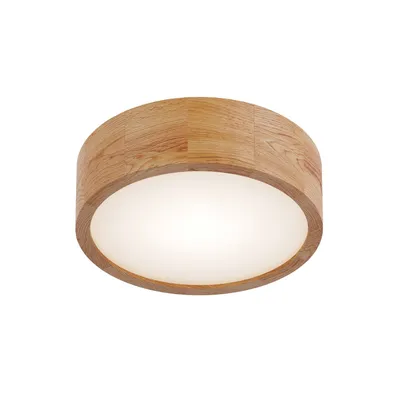 Produktbild von Envostar Kerio Deckenlampe, Ø 27 cm, eiche natur