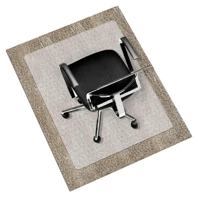 Produktbild von Bodenschutzmatte - Größenwahl, kratzfest, rutschfest, milchweiß - Bodenmatte, Bodenschutz, Bürostuhlunterlage, Unterlegmatte, Schutzmatte für Laminat, Parkett, Hartböden (75 x 120 cm)