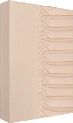 Produktbild von Spannbettlaken, dick, Jersey 100% Baumwolle 200x220cm Beige