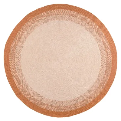 Produktbild von In- & Outdoor Teppich Rund - Florence Terracotta