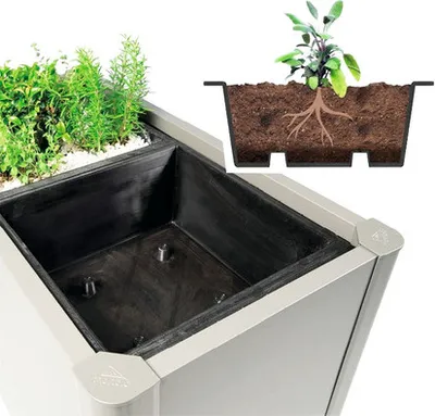 Obrázok produktu pre Vložka Biohort Plast 50 x 50 sivá