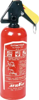 Produktbild von ABC-Feuerlöscher 1 kg ohne Manometer