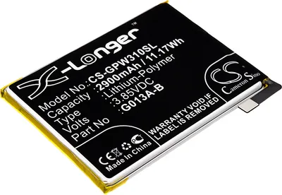 Obrázek produktu pro TECHTEK Baterie kompatibilní s [Google] G013A, G013B, Pixel 3 nahrazuje 823-00073-01, pro G013A-B