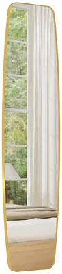 Produktbild von HOMCOM Wandspiegel 160 x 40 cm Fenster Spiegel mit Metallrahmen Hängespiegel