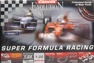 Produktbild von Carrera Evolution 25313 - Super Formula Racing Rennbahn Set 1:32 in