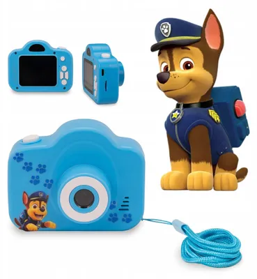 Produktbild von Huslog PAW Patrol Kinderkamera, blau, ab 3 Jahren, EMX-040156