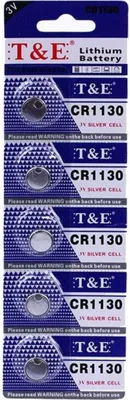 Produktbild von Infinio T-E Lithium Batterie CR1130 3V Knopfzelle 5er Blister