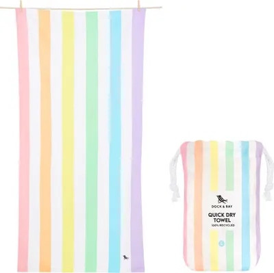 Produktbild von Dock & Bay Beach Towel L Unicorn Waves 160x90cm