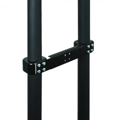 Produktbild von B-Tech BT7862, Zweipoliger Adapter, Schwarz, 40 kg, 316 mm, 18 mm, 51 mm
