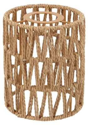 Productafbeelding van Rotan lampenkap, boho rotan lampenkap, Ø 12 cm hanglamp