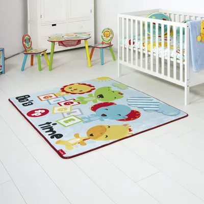 Produktbild von Fisher-Price Kinderzimmerteppich Babyteppich für das Kinderzimmer