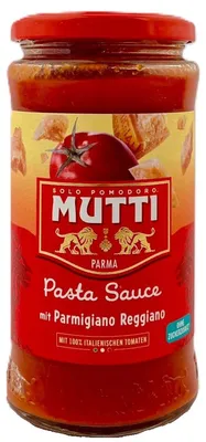 Produktbild von Mutti Pasta Sauce mit Parmigiano Reggiano 400g