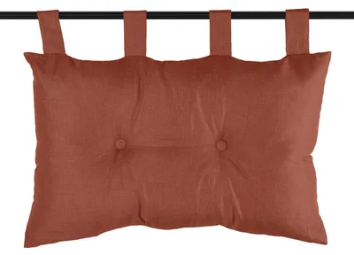 Kopfende 45 x 70 cm, Terracotta, Polyester, modern