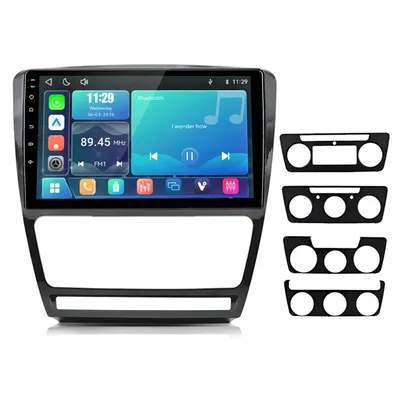 Produktbild von Hexinex 10 Zoll Linux System Autoradio Carplay Für Skoda Octavia II 1Z3 1Z5 2008-2013 GPS WIFI Bluetooth SWC FM RDS DSP 2DIN USB