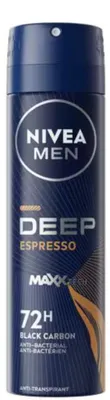 Image de Nivea Deospray Men - Deep Black Carbon Espresso 150ml