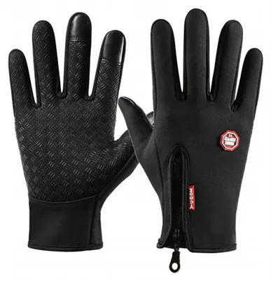 Produktbild von Warme Winter Fahrradhandschuhe Wasserdicht Touchscreen