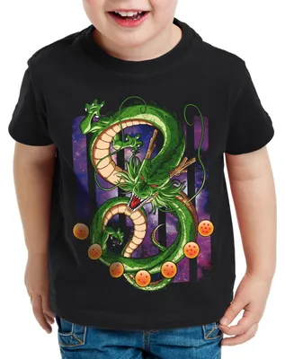 Produktbild von style3 Shenlong Drachen Kinder T-Shirt dragon Z goku vegeta roshi anime