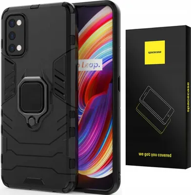 Immagine prodotto di SPACECASE Custodia protettiva X-ring per Realme 7 Pro Nero