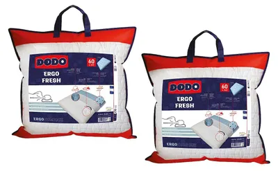 Produktbild von 2er-Set DODO-Kissen mit Formgedächtnis und FRESH-Effekt - 60x60 cm