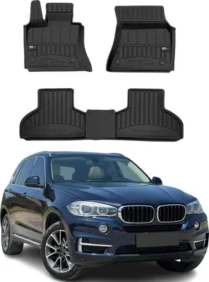 Produktbild von 2013-2018 BMW X5 F15 F85 Fußmatten TPE Schwarz 3 tlg