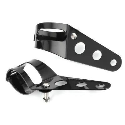 Obrázek produktu pro Držák pro upevnění světlometu,Držáky světlometu motocyklu,Univerzální držáky pro upevnění světlometu 35 mm-43 mm,Držák světlometu motocyklu,Držák pro upevnění vidlice světlometu,Příslušenství motocyklu