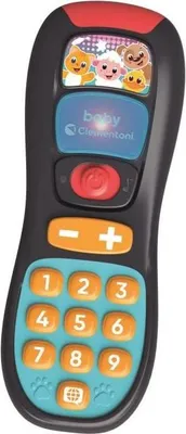 Immagine prodotto di Telecomando parlante per bambini CLEMENTONI, 10 tasti con numeri, effetti sonori e luminosi, dai 6 mesi in su