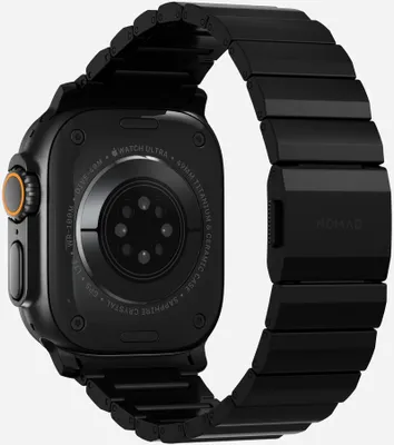 Produktbild von Nomad Strap Titanium Black V2 46mm/49mm Connector Black