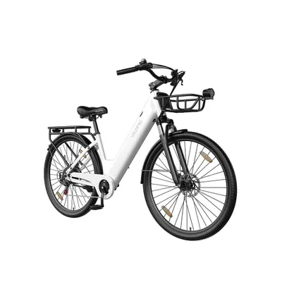 Produktbild von 28" 18AH E Bike, Elektrofahrrad E-Bike 100km Reichweite, E-Fahrrad 7-Gang-Getriebe, Pedelec EBike City E-Bikes E-Hollandräder HydraulischeBremsen Weiß