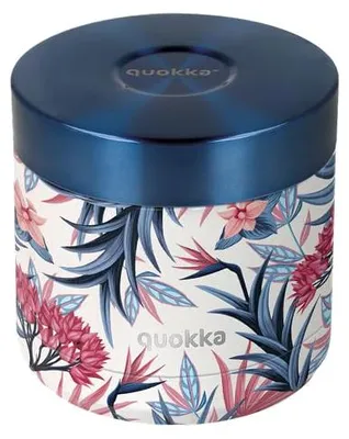 Thermo-Edelstahlbehälter 600 ml, blau, temperaturhaltend