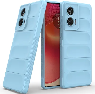 Obrázek produktu pro Pouzdro pro Motorola Edge 50 Fusion Měkké TPU Silikonové Nárazuvzdorné Ochranné Pouzdro modré