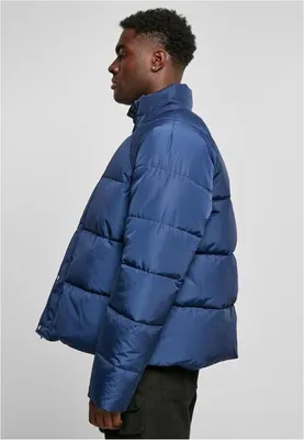 Zdjęcie produktu dla Bunda Urban Classics Raglan Puffer Jacket ciemnoniebieski - S