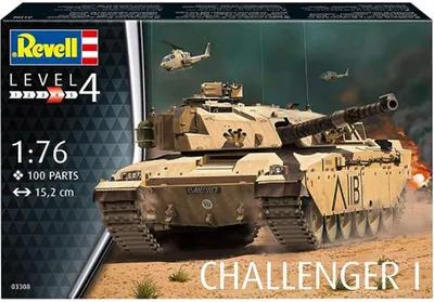 Produktbild von Revell 03308 - Modellbausatz, Panzer, Challenger I