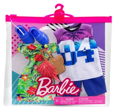 Immagine prodotto di MATTEL Set di vestiti Barbie Ken+Barbie HBV72