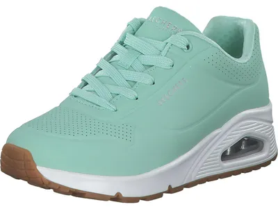 Produktbild von Skechers Damen UNO Stand ON AIR, Mint Durabuck/Mesh, 35 EU