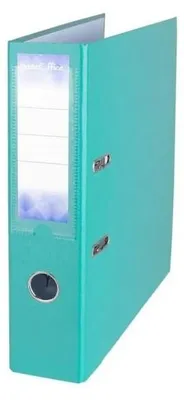 Produktbild von A4-Ordner „Petite Office“ (75 mm), türkis, STRIGO