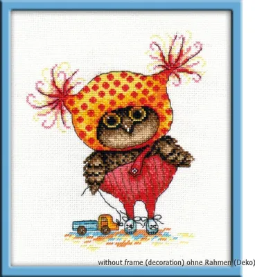 Zdjęcie produktu dla Zestaw do haftu krzyżykowego "Glascha", wzór do liczenia, 16x19cm