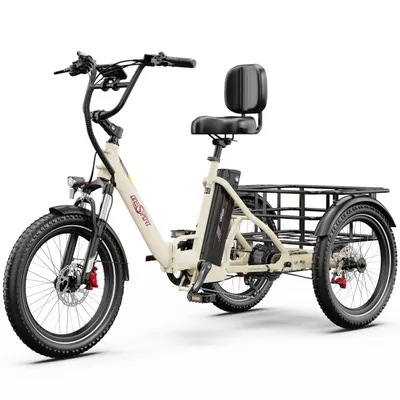 Produktbild von E-Bike Cityrad OT30 Pro 3 rad Faltbares E-Fahrrad 864WH Pedelec, 48V 18AH 90 km Kettenschaltung, Heckmotor, 864 Wh