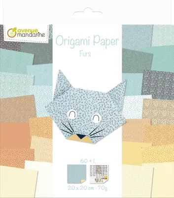 Immagine prodotto di Carta Clairefontaine Origami, pelliccia 20,8x23,5 cm