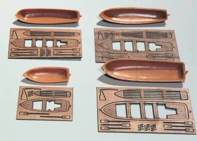 Produktbild von Mantua Modell Rettungsboot-Bausatz (6): Victory 1:98
