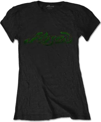 Produktbild von Poison Vintage Logo Black S Damen T-Shirt
