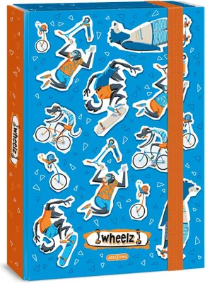 Immagine prodotto di Scatola per quaderni Ars Una Wheelz A4