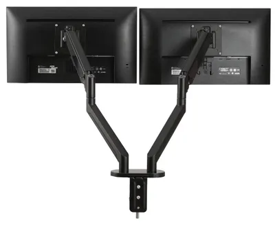 Produktbild von Aluminium-Halterung für 2 Monitore SPAZ120B 13-36" | Stabilität und Ergonomie