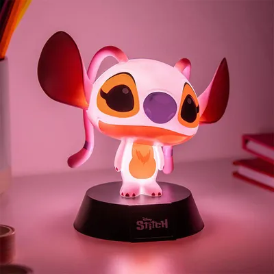 Obrázok produktu pre Lampa LED Lilo & Stitch - Ikony z Bajki, Zasilana na 2x AAA
