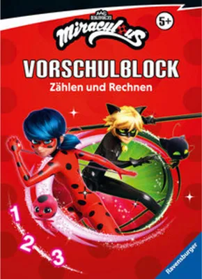 Immagine prodotto di Miraculous - Mein Vorschulblock Zählen und Rechnen