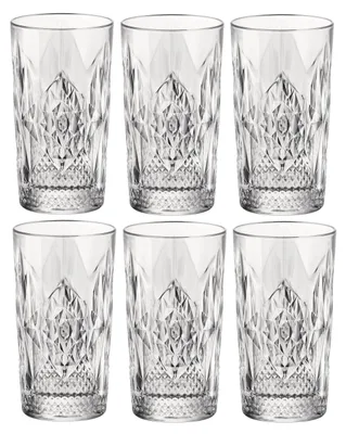 Produktbild von Bormioli Rocco Trinkglaser - 6x Stuck - transparent - 490 ml