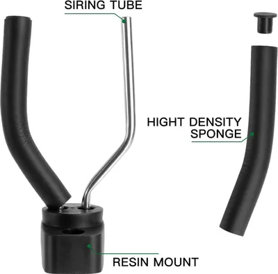 Immagine prodotto di 4 pezzi chitarra gancio da parete ukulele basso supporto display