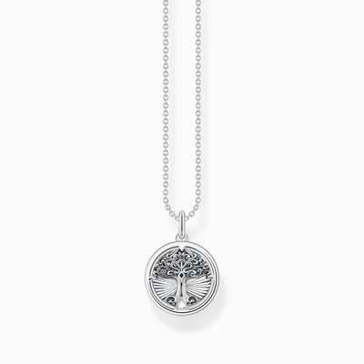 Produktbild von Thomas Sabo Kette Damen KE2137-643-21-L45V Silber Lebensbaum