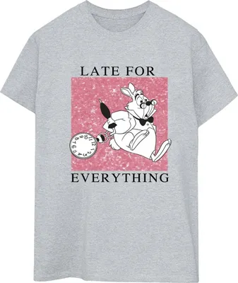Produktbild von Disney - "Alice in Wonderland" T-Shirt für Damen BI8782 (XXL) (Grau)