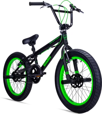Produktbild von Bergsteiger Tokyo 20 Zoll BMX, Fatbike, 360° Rotor-System, Freestyle, 4 Stahl Pegs, Kettenschutz, Freilauf