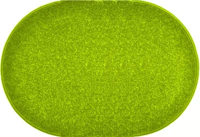 Zdjęcie produktu dla 50x80 cm Kawałek dywanu Eton zielony owalny